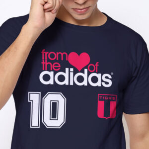 Remera Adidas marino 10 ingles
